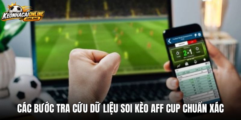 Các bước tra cứu dữ liệu soi kèo AFF cup chuẩn xác