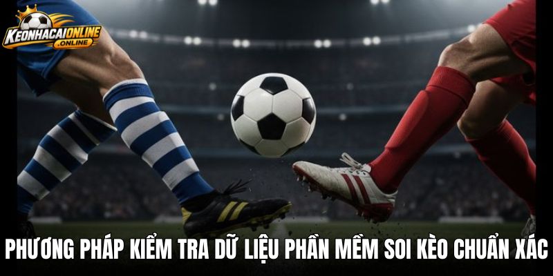 Phương pháp kiểm tra dữ liệu phần mềm soi kèo chuẩn xác