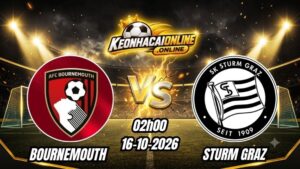 Soi Kèo Bournemouth vs Sturm Graz 02h00 - 16/10/2026